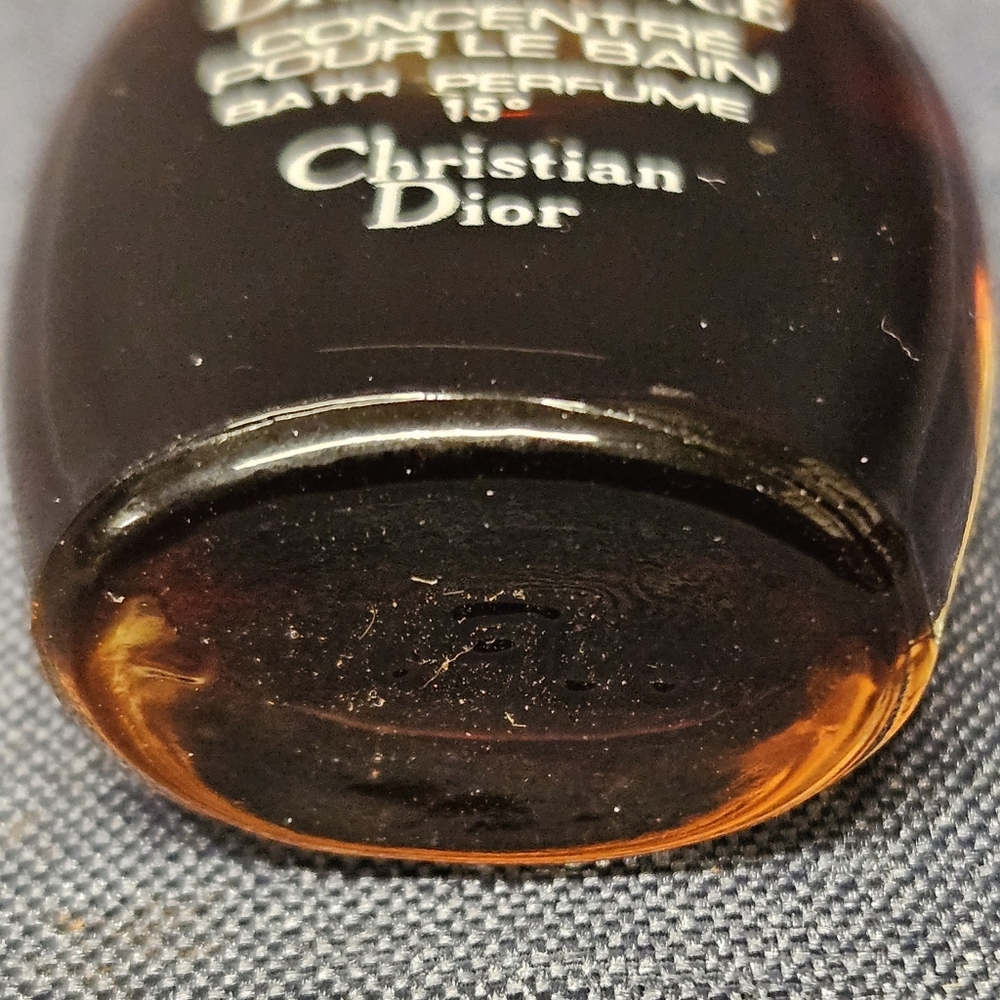 RETIRED 1970's Christian Dior DIORESSENCE 15° Concentrated Bath Perfume 0.25 oz - Picture 6 of 7